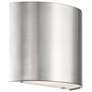 1_WAC Pocket 5 3/4" High Brushed Nickel LED Wall Sconce