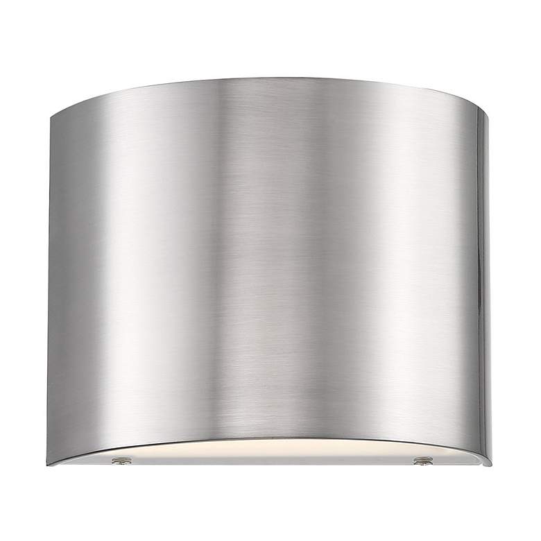 Image 2 WAC Pocket 5 3/4" High Brushed Nickel LED Wall Sconce more views