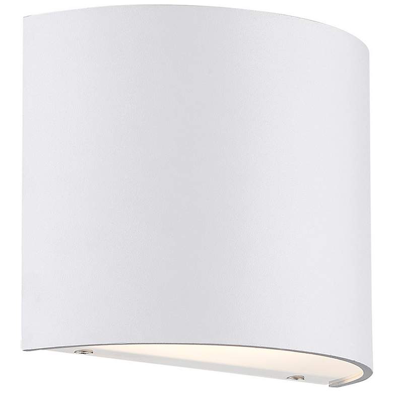 Image 1 WAC Pocket 5 3/4" High White LED Wall Sconce
