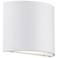 WAC Pocket 5 3/4" High White LED Wall Sconce