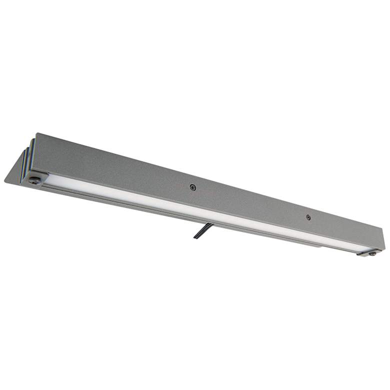 Image 1 WAC Pola 12" Wide Graphite LED Hardscape Light with Dual CCT