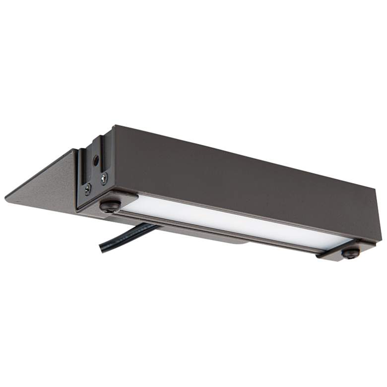 Image 2 WAC Pola 4 1/2" Wide Bronze 2700K LED Hardscape Light more views