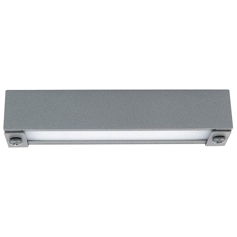 Image 1 WAC Pola 4 1/2" Wide Graphite 2700K LED Hardscape Light