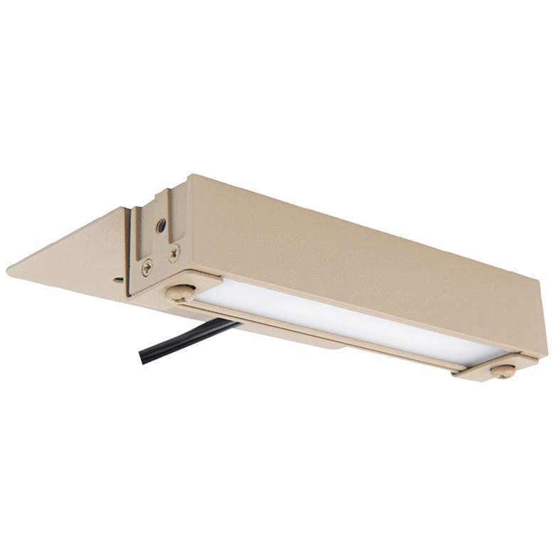 Image 3 WAC Pola 4 1/2" Wide Sand 2700K LED Hardscape Light more views