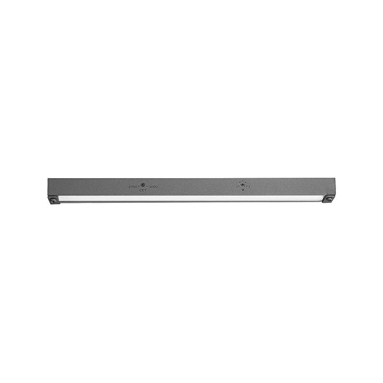 Image 1 WAC Pola 6" Wide Graphite LED Hardscape Light with Dual CCT