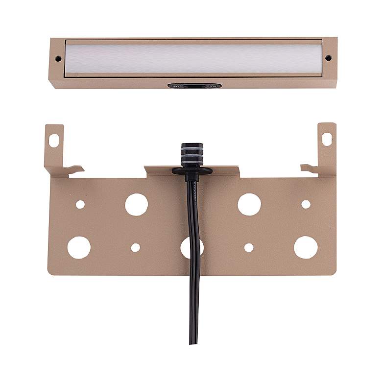Image 3 WAC Pola 6" Wide Sand LED Hardscape Light with Dual CCT more views