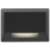 WAC Rectangle 3 1/2" Wide Black LED Deck Light