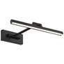WAC Reed 16 1/2" Wide Black LED Picture Light