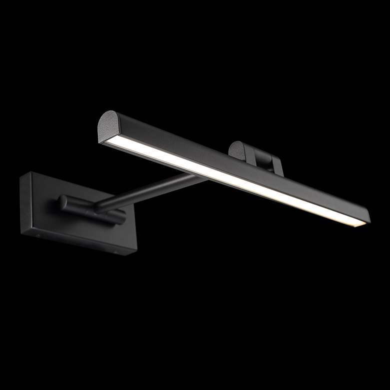 Image 3 WAC Reed 16 1/2" Wide Black LED Picture Light more views