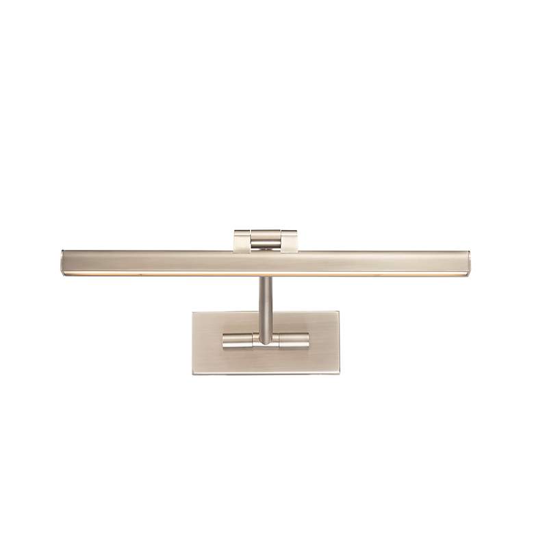 Image 2 WAC Reed 16 1/2" Wide Brushed Nickel LED Picture Light more views