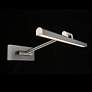 Thumbnail4 of WAC Reed 16 1/2" Wide Brushed Nickel LED Picture Light more views