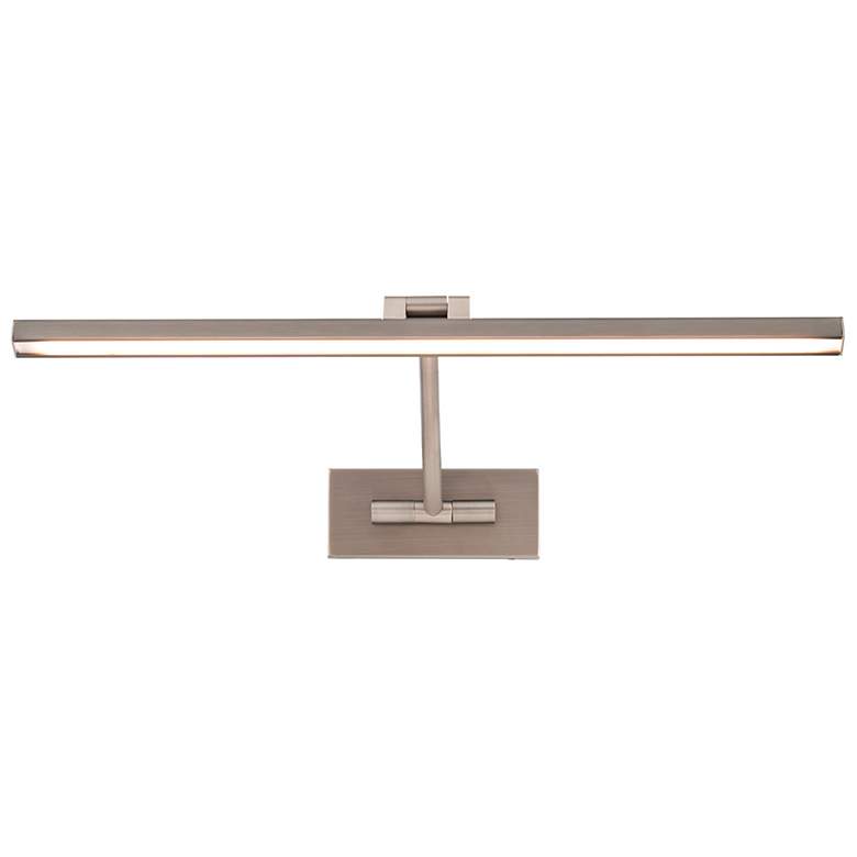 Image 3 WAC Reed 24 1/2" Wide Brushed Nickel LED Picture Light more views