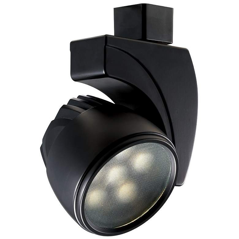 Image 1 WAC Reflex 45 Degree Black 27W LED Track Head for Lightolier