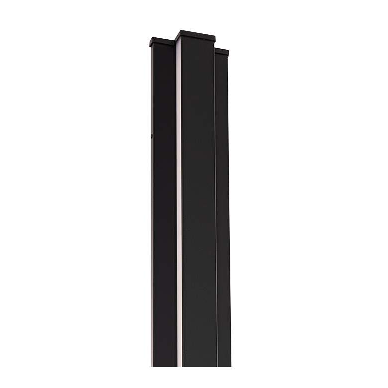Image 2 WAC Revels 48" High Black LED Outdoor Wall Light more views