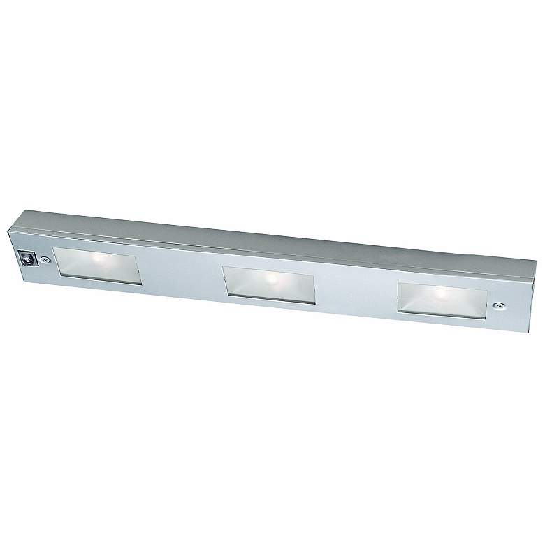 Image 1 WAC Satin Nickel 18" Wide Under Cabinet Light Bar