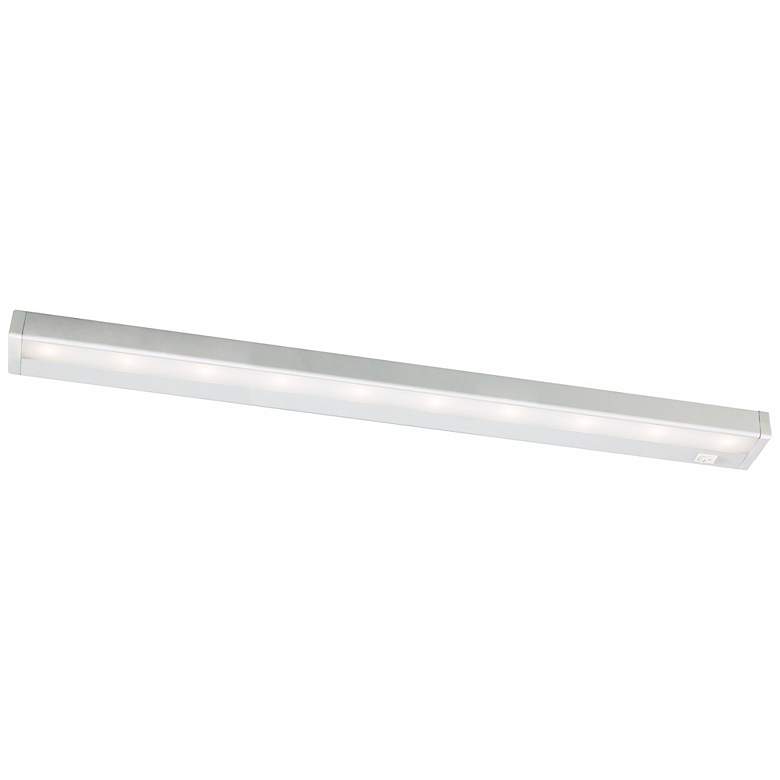 Image 1 WAC Satin Nickel LED 30 inch Wide Under Cabinet Light Bar