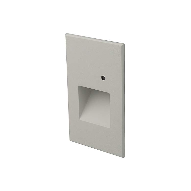 Image 1 WAC Savi 3"W Stainless Steel LED Step Light with Photocell