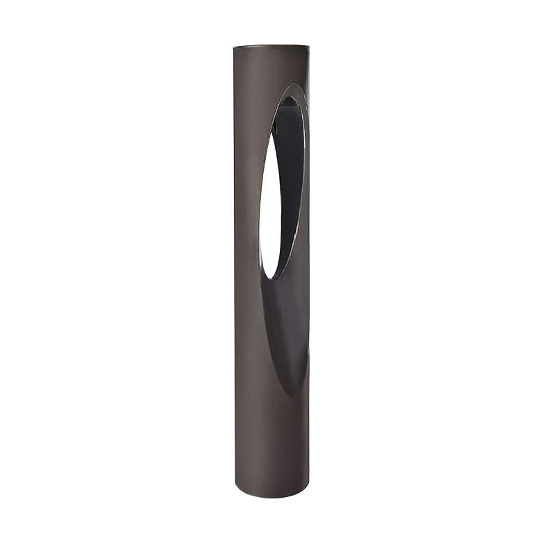Image 1 WAC Scoop 30" High Bronze 3000K LED Bollard Landscape Light