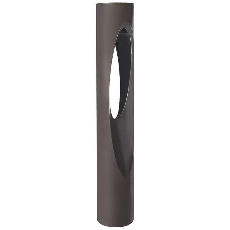 Image 2 WAC Scoop 30" High Bronze LED Bollard Landscape Light