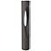 WAC Scoop 30" High Bronze LED Bollard Landscape Light
