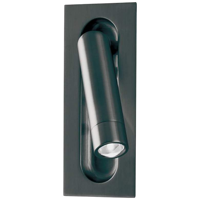 Image 1 WAC Scope 7"High Black LED Headboard Wall Light