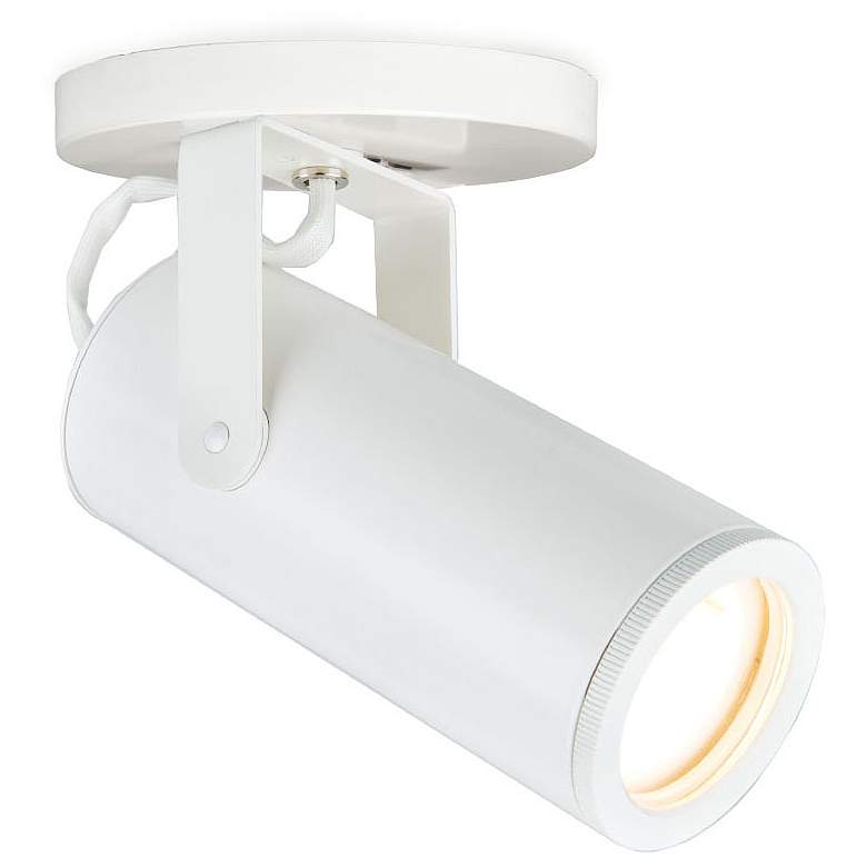 Image 1 WAC Silo X20 6" Wide White 3000K LED Track Style Ceiling Spot Light