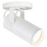 WAC Silo X20 6" Wide White 3000K LED Track Style Ceiling Spot Light