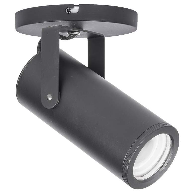 Image 1 WAC Silo X20 Black 3000K LED Track Ceiling Spot Light