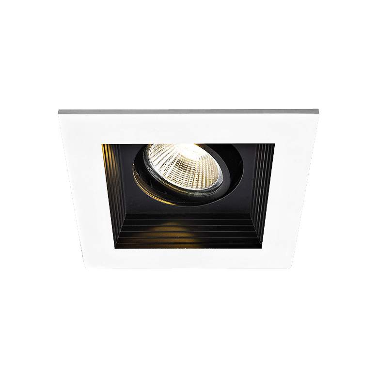 Image 1 WAC Single Mini Spot Light LED Remodel Recessed Housing