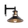 3_WAC Sleepless 11 1/4" High Black LED Outdoor Wall Light more views