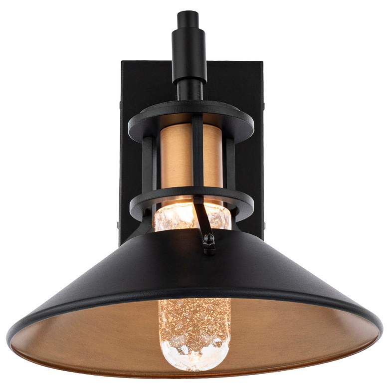 Image 5 WAC Sleepless 11 1/4" High Black LED Outdoor Wall Light more views