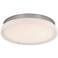WAC Slice 11" Wide Brushed Nickel LED Ceiling Light