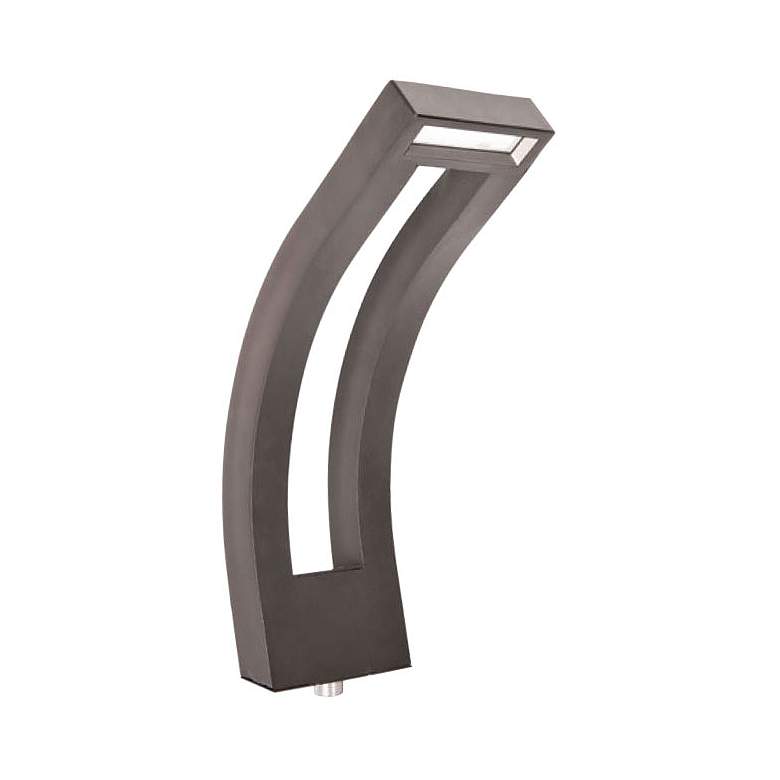 Image 1 WAC Slide 15 1/4" High Bronze LED Landscape Path Light