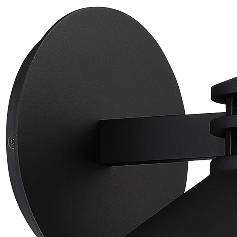Image 2 WAC Sodor 7" High Black LED Outdoor Wall Light more views