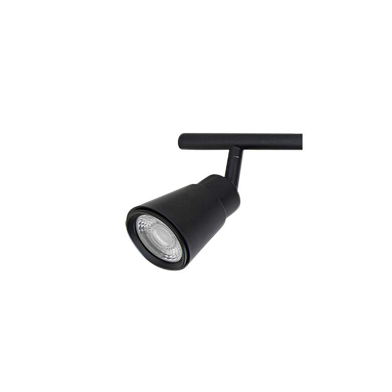 Image 2 WAC Solo 4-Light Black LED Track Fixture more views