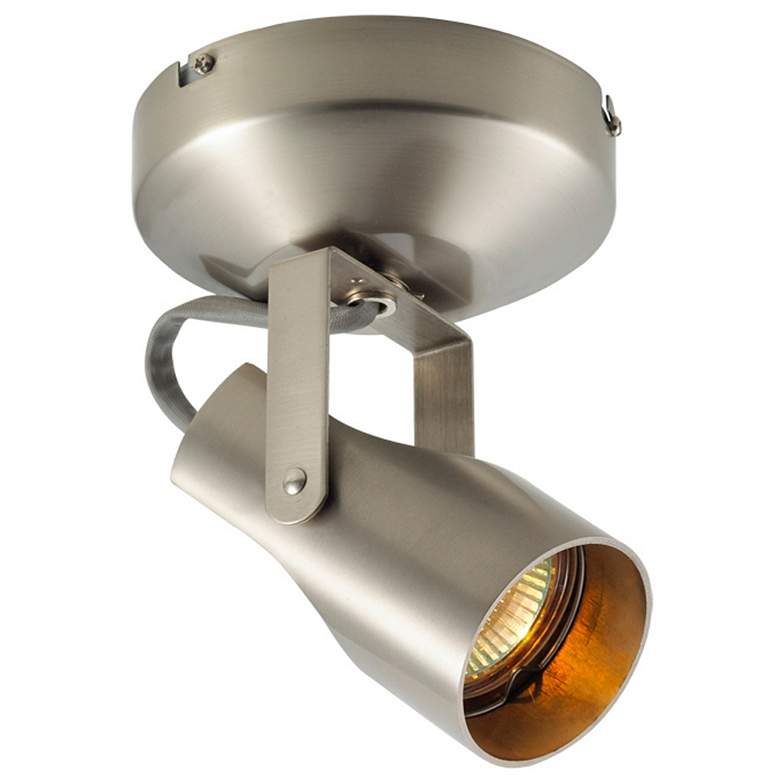 WAC Spot 007 Nickel 3000K LED Track Ceiling Spot Light