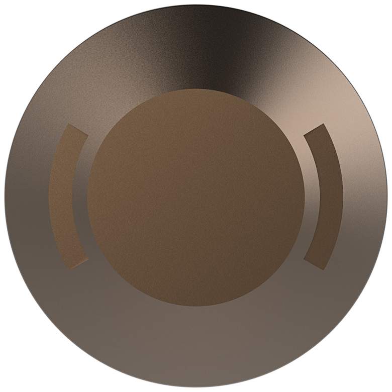 Image 1 WAC Stak 3" Wide Bronze 3000K LED Bi-Directional Step Light