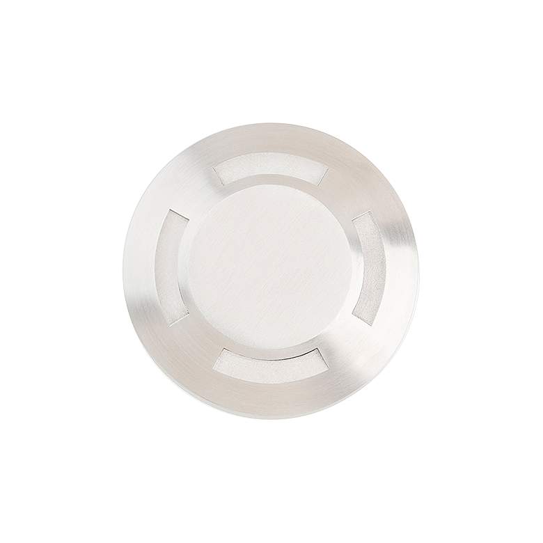 Image 1 WAC Stak 3" Wide Steel 2700K LED Quad Directional Step Light