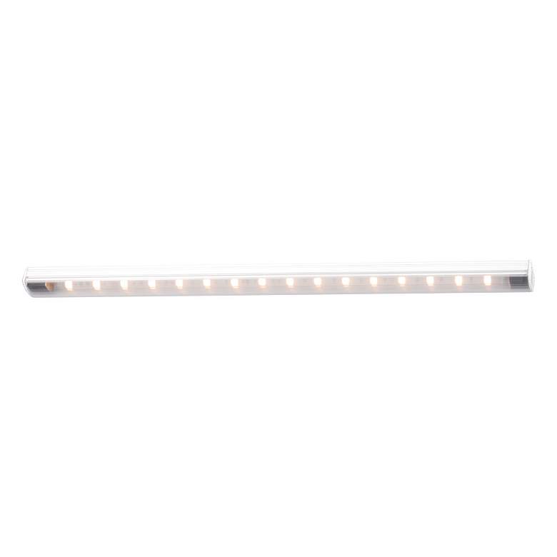 Image 1 WAC Straight Edge 15.75 inch Wide White 2700K LED Strip Light