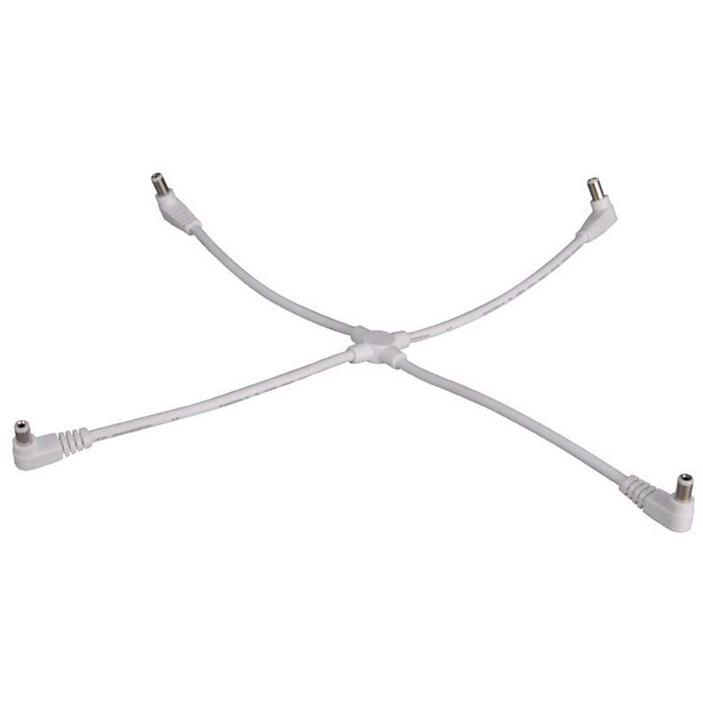 Image 1 WAC Straight Edge Undercabinet Light 4-Way "Y" Connector