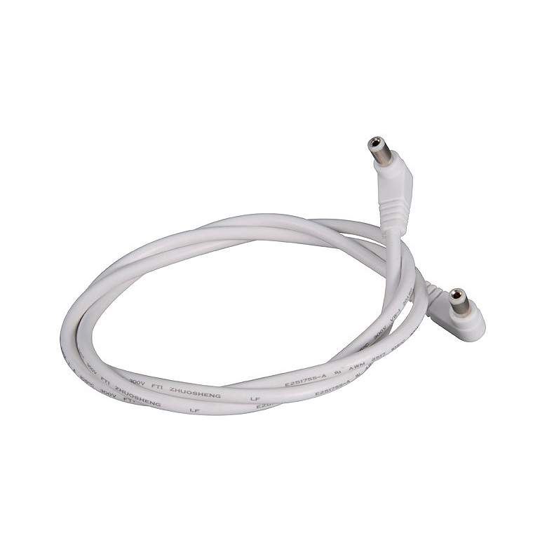 Image 1 WAC Straight Edge Undercabinet White 36" Joiner Cable