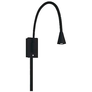 WAC Stretch Black LED Swing Arm Wall Lamp