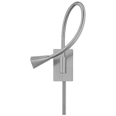 WAC Stretch Titanium LED Swing Arm Wall Lamp