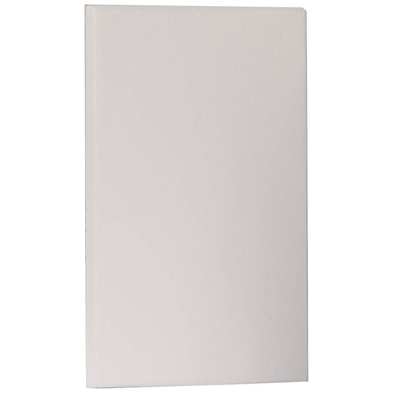 Image 1 WAC Tach 3 1/4" Wide White Metal Rectangular LED Step Light