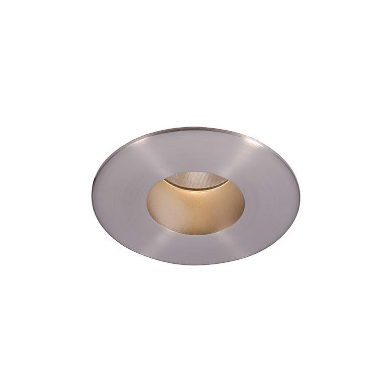 Image 1 WAC Tesla 2" Nickel 26 Degree Round Recessed Downlight Trim