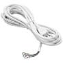 WAC Track Plug In White 15-Foot Outlet Extension Cord