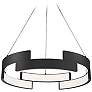 Thumbnail1 of WAC Trap 38" Wide Black LED Pendant