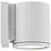 WAC Tube 6" High White LED Outdoor Wall Light