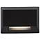 WAC Turro 3 1/2" Wide Black LED Deck and Patio Light