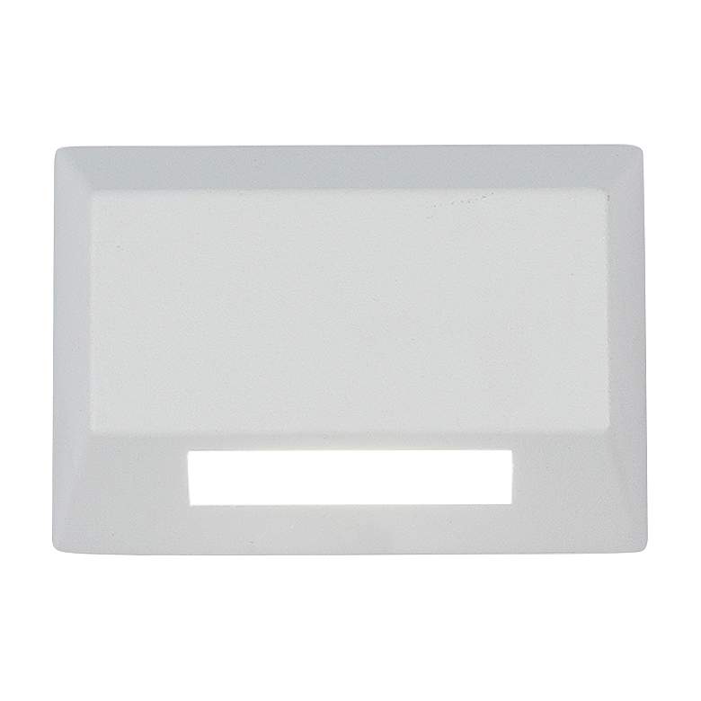 Image 1 WAC Turro 3 1/2" Wide White LED Deck and Patio Light